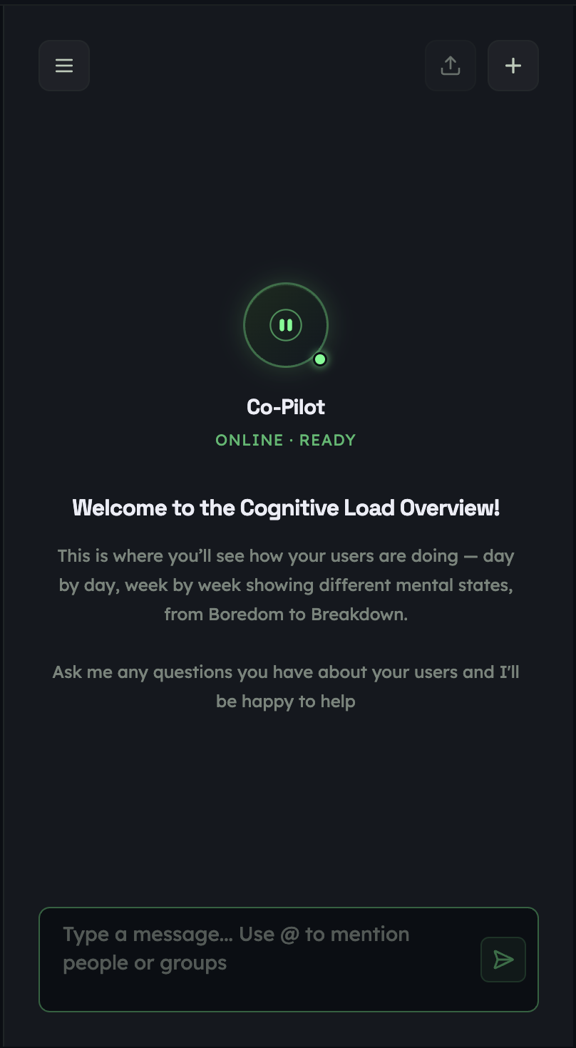 Co-Pilot in conversation